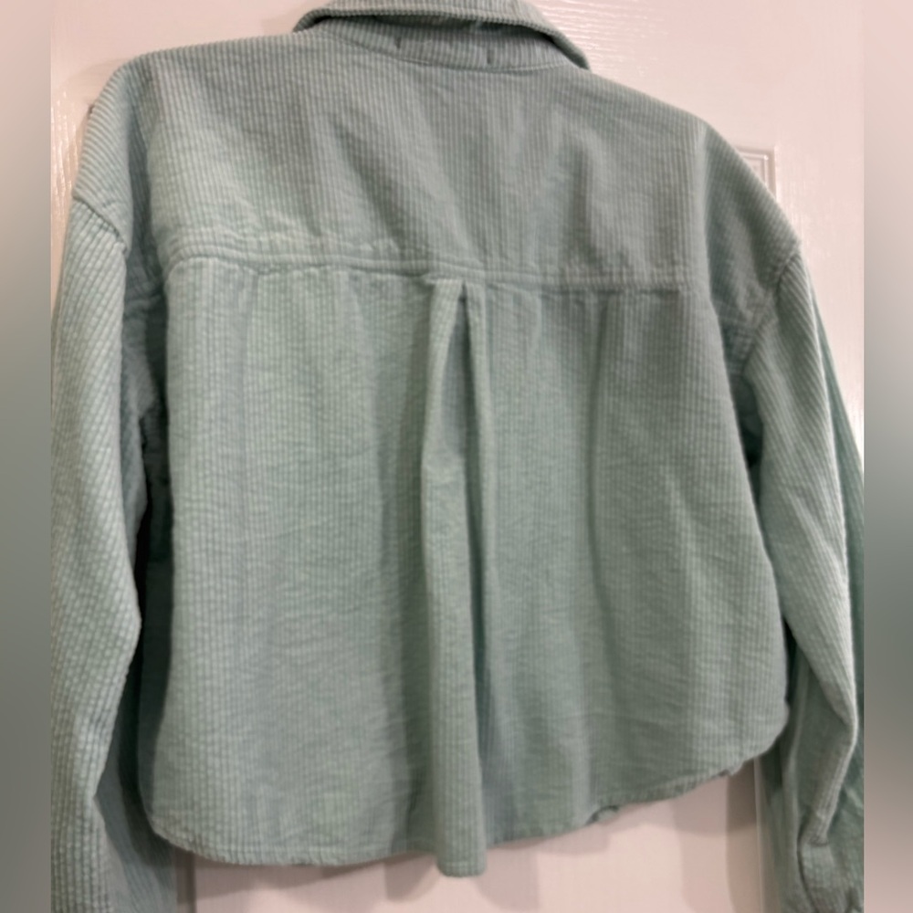 Corduroy Crop Jacket, OX - Picture 4 of 5